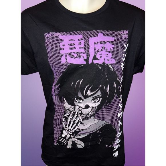 NWT Zombie Makeout Club Black Short Sleeve T Shirt Size Medium - Picture 1 of 4